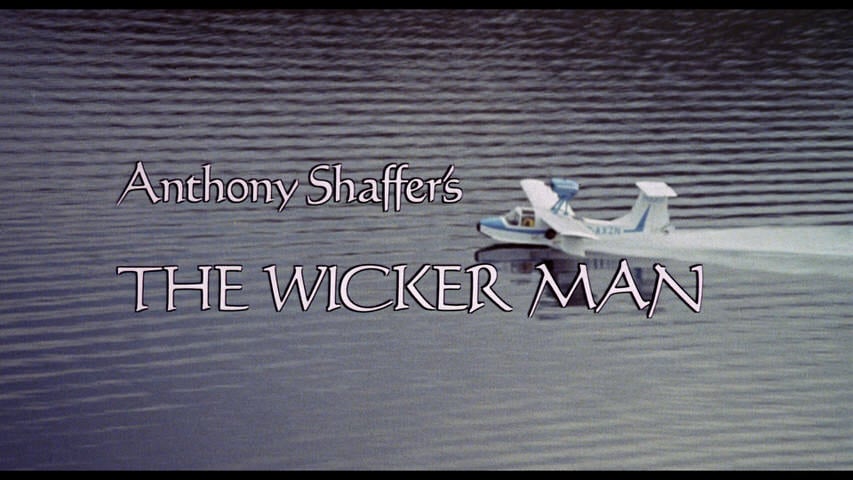 The Wicker Man title screen