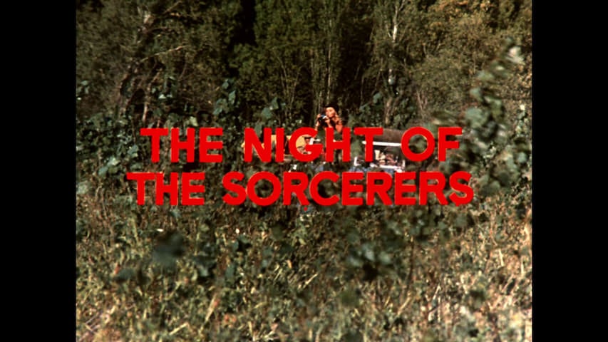 The Night of the Sorcerers title screen