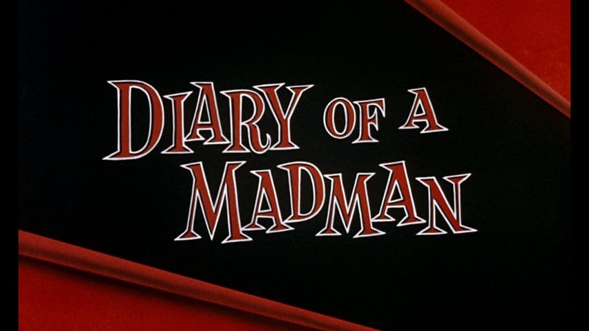 Diary of a Madman title screen