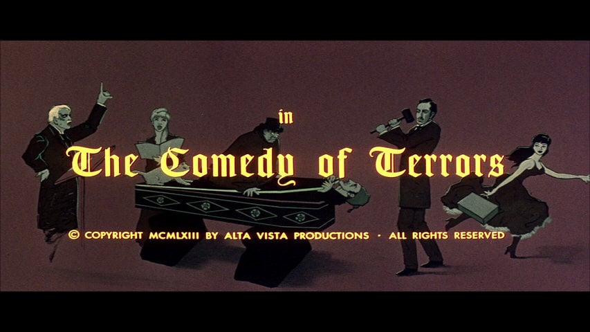 The Comedy of Terrors title screen