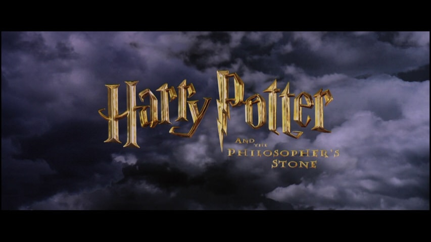 Harry Potter and the Sorcerer’s Stone title screen