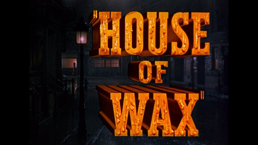 House of Wax title screen