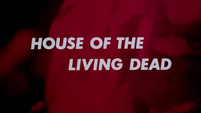 House of the Living Dead title screen