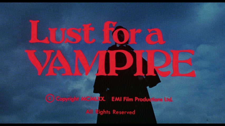 Lust for a Vampire title screen