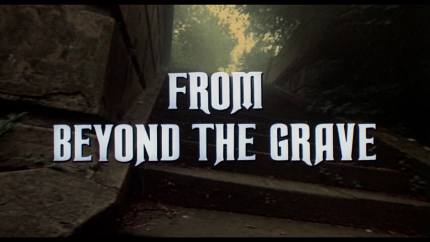 From Beyond the Grave title screen