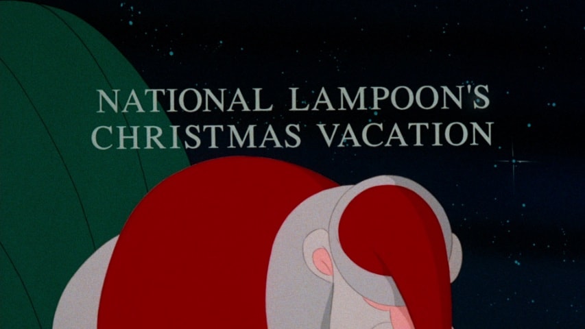 National Lampoon’s Christmas Vacation title screen