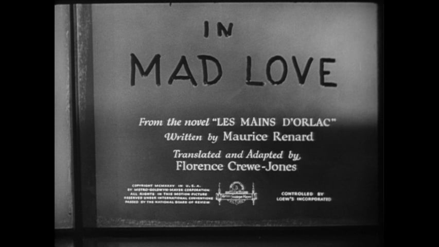 Mad Love title screen