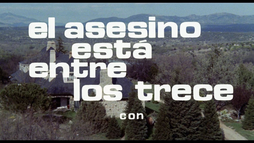 The Killer Is One of 13 title screen