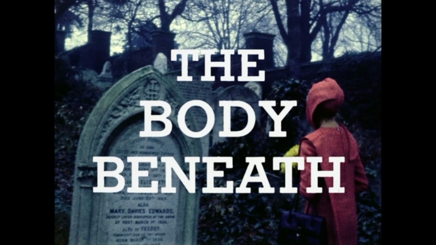 The Body Beneath title screen