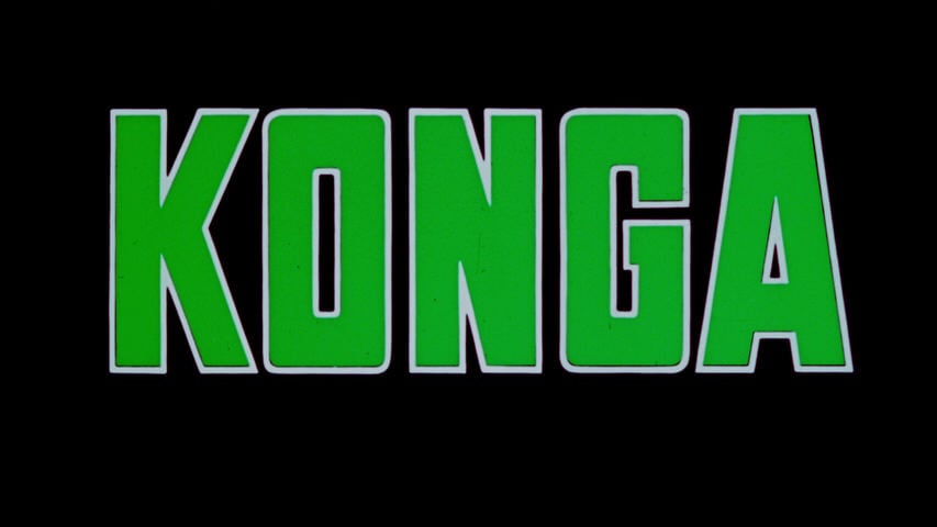 Konga title screen