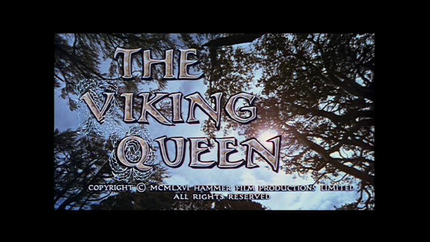 The Viking Queen title screen