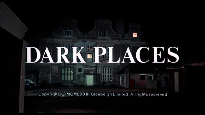 Dark Places title screen
