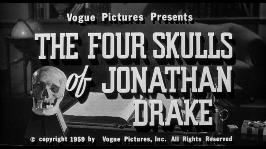 The Four Skulls of Jonathan Drake title screen