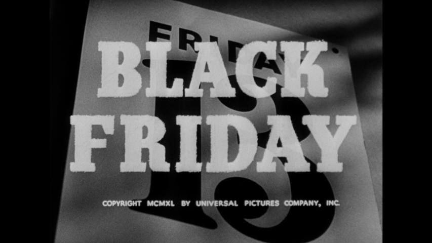 Black Friday title screen