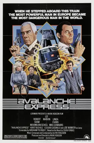 Avalanche Express poster