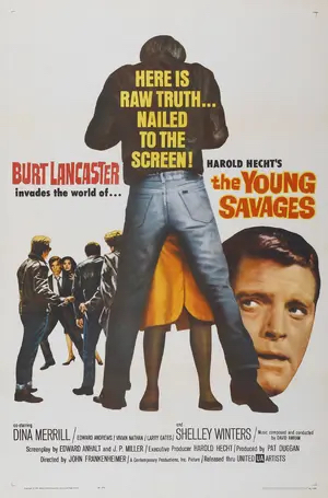 The Young Savages Poster