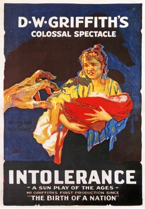 Poster of Intolerance: Love’s Struggle Throughout the Ages