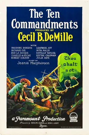 Poster of The Ten Commandments
