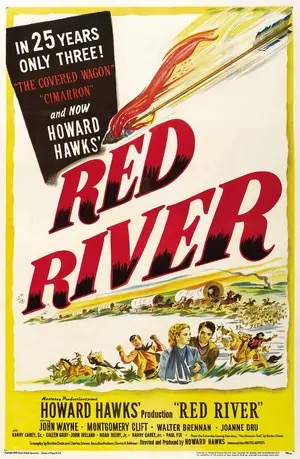 Poster for Red River