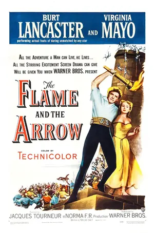 The Flame and the Arrow poster