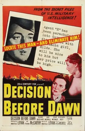 Poster of Decision Before Dawn