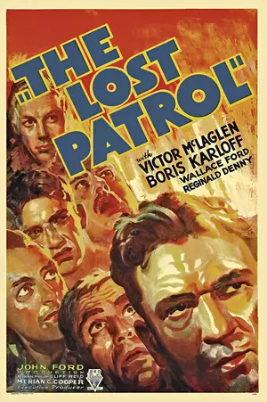 The Lost Patrol poster