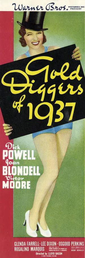 Gold Diggers of 1937 poster