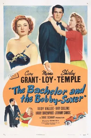 Poster for The Bachelor and the Bobby-Soxer