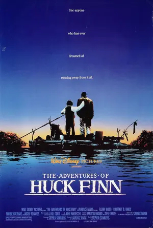 The Adventures of Huck Finn poster