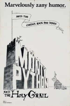 Poster of Monty Python and the Holy Grail