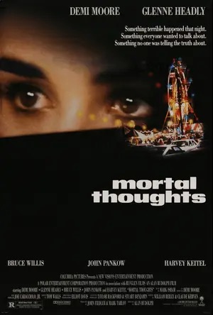 Mortal Thoughts poster