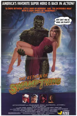 Poster of The Return of Swamp Thing