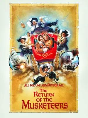Poster of The Return of the Musketeers