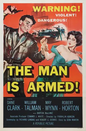 The Man Is Armed poster